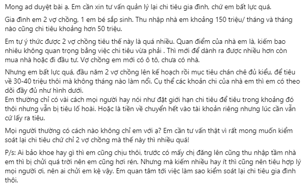 chi tiêu