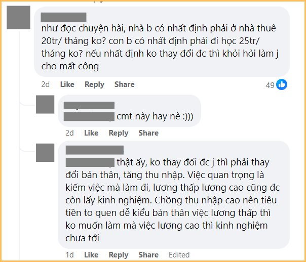 Bảng chi tiêu khiến CĐM “dậy sóng”: Đi du học lấy bằng Thạc sĩ xong ở nhà chồng nuôi, mỗi tháng cầm 120 triệu chi tiêu vẫn thấy thiếu - Ảnh 6.