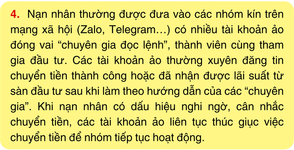 Bộ Công an cảnh báo chiêu lừa đảo chuyên nhắm vào ai thích đầu tư: Cài đặt lại ngay các loại mật khẩu!- Ảnh 5.