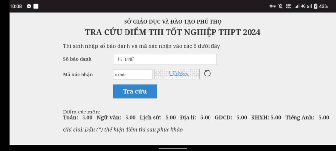 Một bảng điểm thi tốt nghiệp "thấp lè tè" nhưng vẫn khiến dân tình trầm trồ, chia sẻ như vũ bão: Sự thật đằng sau bất ngờ - Ảnh 1.