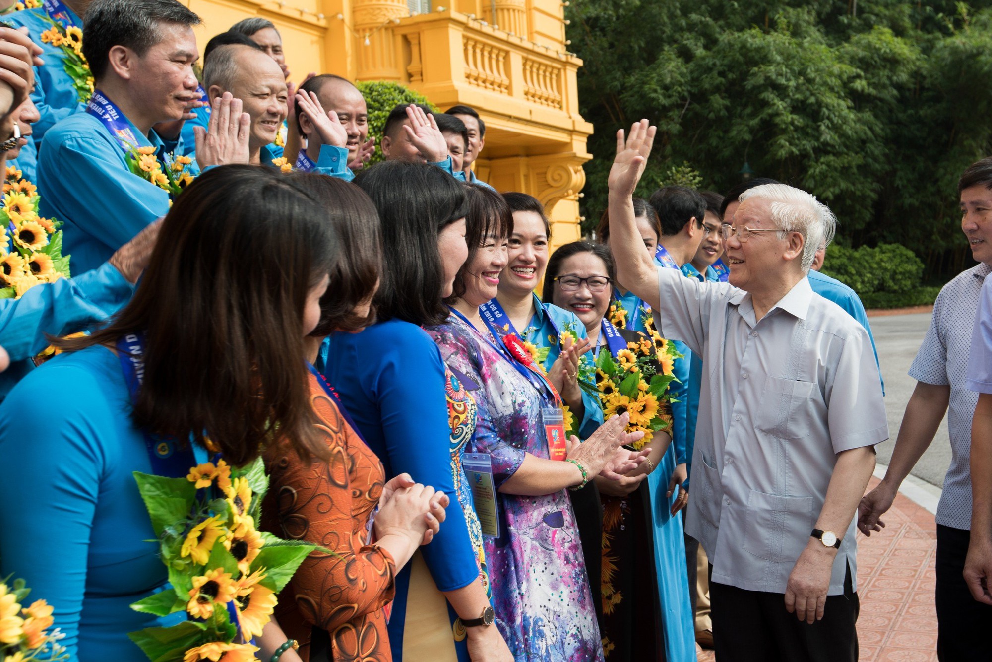 Một số hình ảnh nổi bật của Tổng Bí thư Nguyễn Phú Trọng - Ảnh 6.