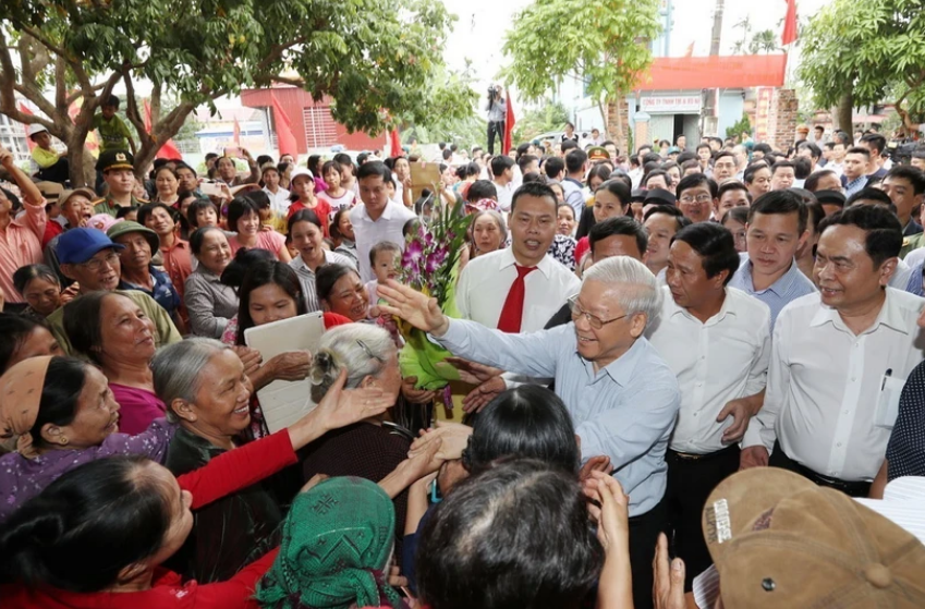 Tổng Bí thư Nguyễn Phú Trọng với Nhân dân và bạn bè quốc tế - Ảnh 9.