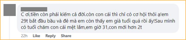 33 tuổi kiếm 50 triệu/tháng vẫn chưa dám đẻ vì sợ không đủ tiền nuôi con: CĐM bùng nổ tranh cãi “chần chừ mãi không sợ mất khả năng làm mẹ sao?” - Ảnh 4.