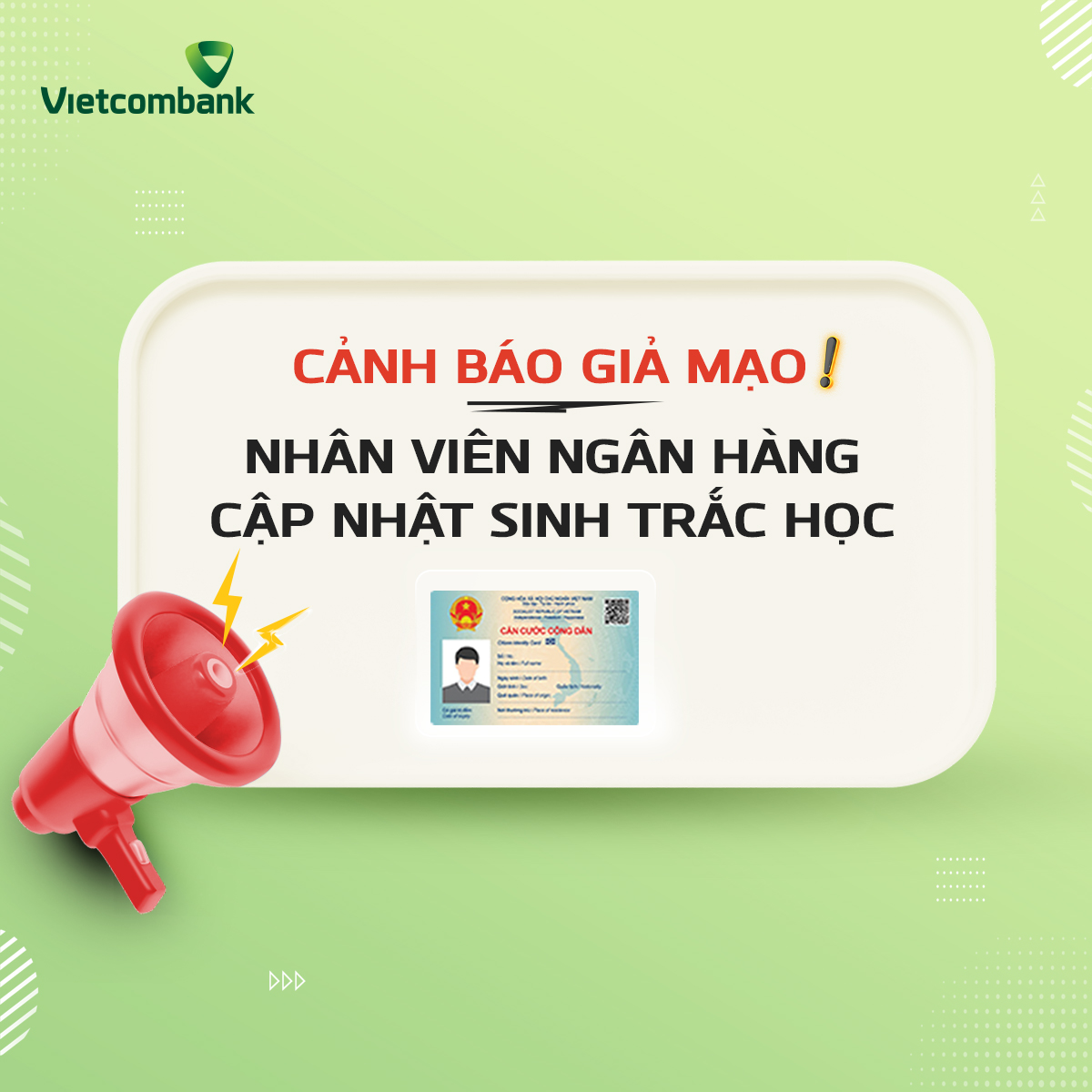 Ngân hàng cảnh báo chiêu trò hỗ trợ cài đặt sinh trắc học để lừa đảo- Ảnh 1.