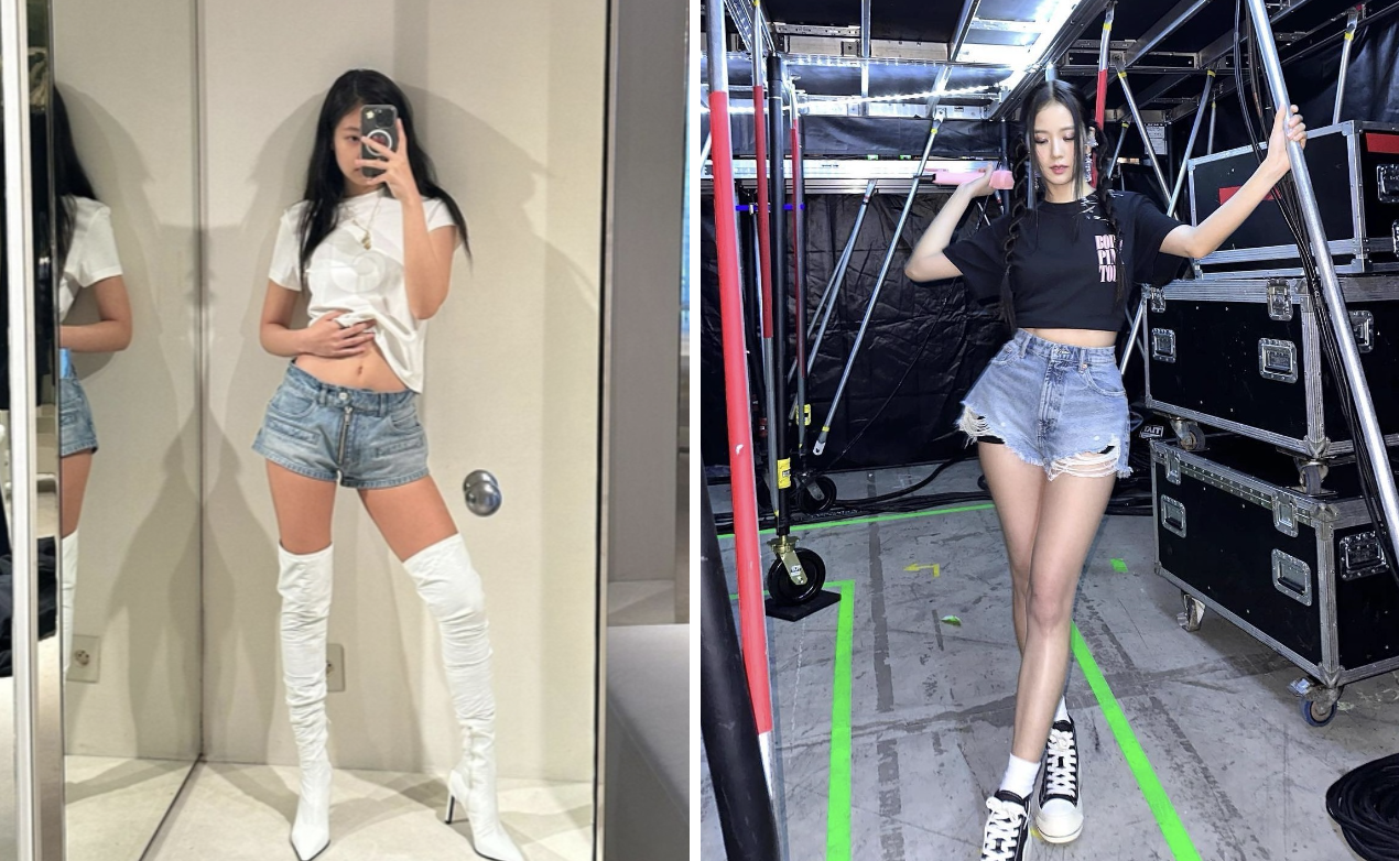5 cách mix áo baby tee của BLACKPINK: Dễ học theo, hợp diện đi khắp nơi - Ảnh 3.