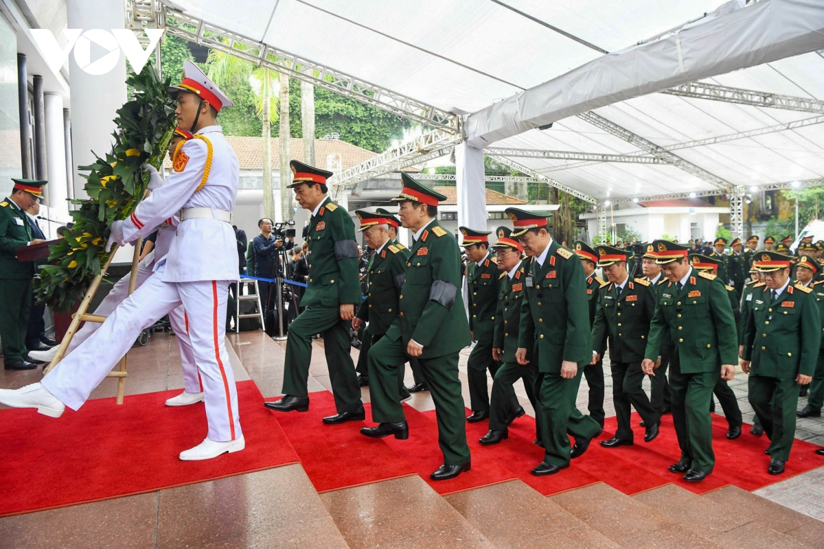 Trực tiếp: Lễ viếng Tổng Bí thư Nguyễn Phú Trọng - Ảnh 1.