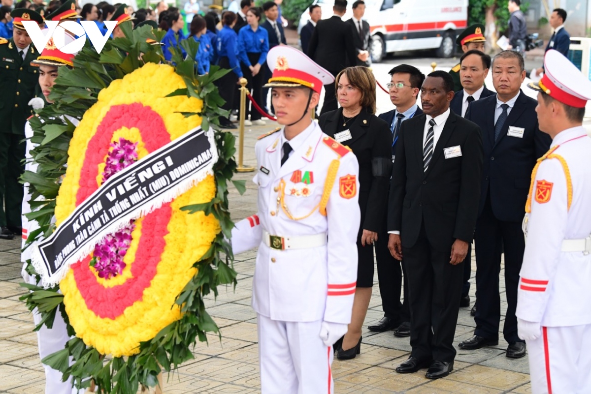 Cập nhật: Lễ viếng Tổng Bí thư Nguyễn Phú Trọng - Ảnh 2.