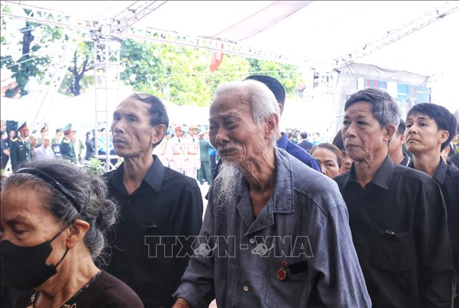 Quốc tang Tổng Bí thư Nguyễn Phú Trọng: Lễ viếng tại xã Đông Hội, huyện Đông Anh - Ảnh 12.