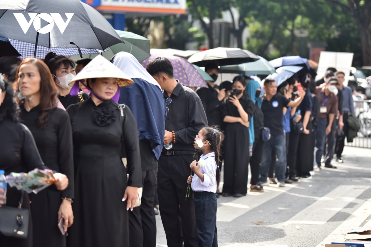 Cập nhật: Lễ viếng Tổng Bí thư Nguyễn Phú Trọng - Ảnh 11.