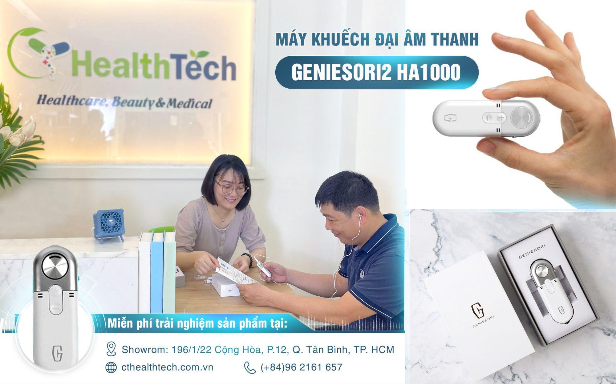 GENIESORI2 HA1000 giải pháp cho người cao tuổi suy giảm thính lực, nghe kém- Ảnh 4. GENIESORI2 HA1000 giải pháp cho người cao tuổi suy giảm thính lực, nghe kém- Ảnh 4.