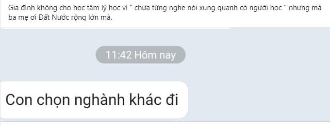 Nữ sinh khóc hết nước mắt vì bố mẹ không cho học ngành yêu thích, lý do nghe xong ai cũng bất ngờ - Ảnh 1.