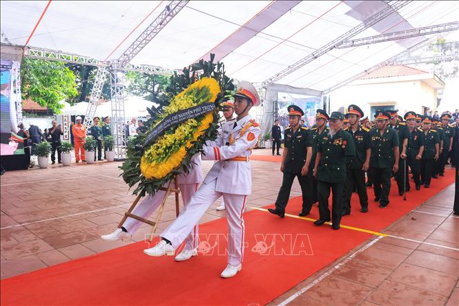 Quốc tang Tổng Bí thư Nguyễn Phú Trọng: Lễ viếng tại xã Đông Hội, huyện Đông Anh - Ảnh 4.