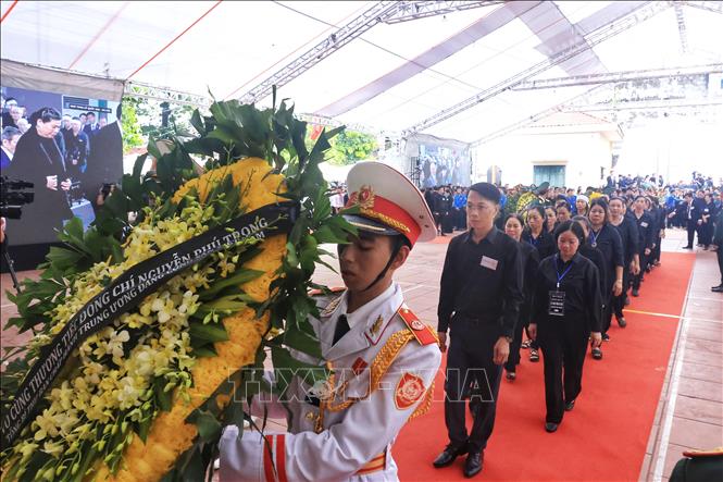 Quốc tang Tổng Bí thư Nguyễn Phú Trọng: Lễ viếng tại xã Đông Hội, huyện Đông Anh - Ảnh 8.