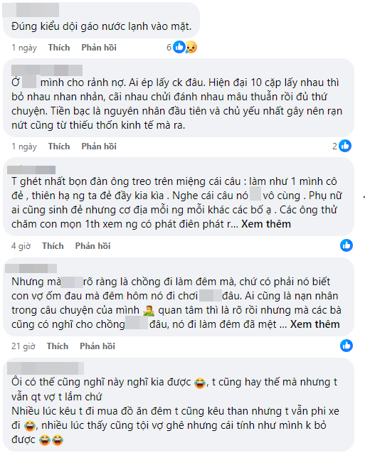 Chồng đi làm thâu đêm, vợ một mình chăm con đau ốm đọc dòng tin nhắn liền mong &quot;được giải thoát&quot; - Ảnh 3.