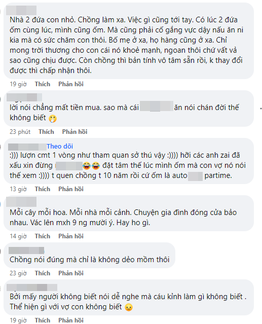 Chồng đi làm thâu đêm, vợ một mình chăm con đau ốm đọc dòng tin nhắn liền mong &quot;được giải thoát&quot; - Ảnh 4.