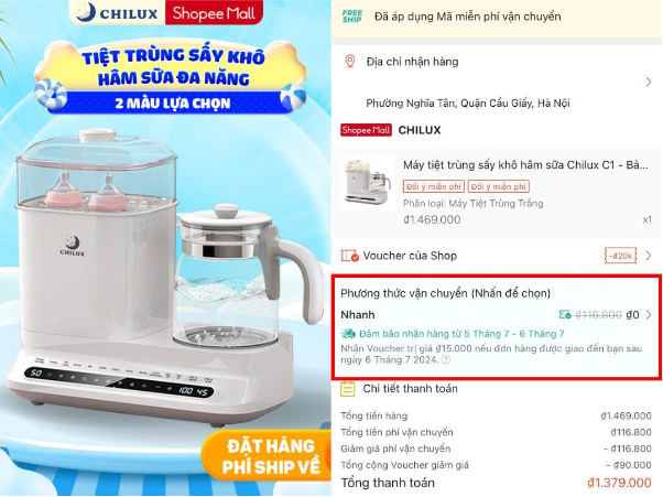 Mẹ bỉm nhàn tênh khi tận dụng trợ lực phí ship 0 đồng để sắm sửa cho các thiên thần nhỏ - Ảnh 2.