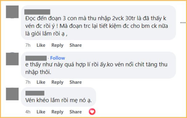 8 năm kết hôn, sinh 3 đứa trẻ, mỗi tháng tiêu gần 30 triệu mà chẳng dư ra đồng nào tiết kiệm nhưng tôi phải khẳng định, bà mẹ này chi tiêu tốt hơn bất kỳ ai trong các bạn!- Ảnh 4.