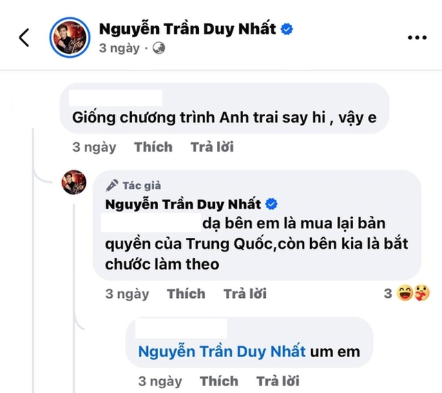 Sau Duy Nhất - Tuấn Hưng, đến lượt Binz có phản ứng về Anh Trai Say Hi - Ảnh 5.