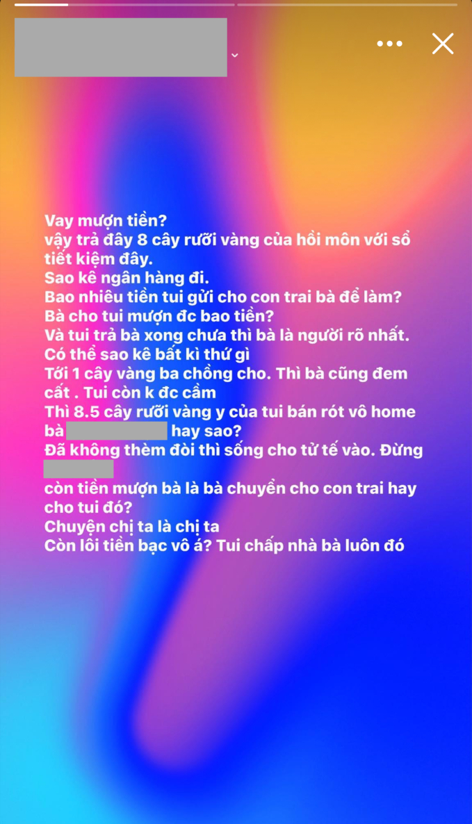 Vụ mẹ chồng hạ bệ con dâu ồn ào nhất hiện nay: Bị tố &quot;đào mỏ&quot;, cô gái bất ngờ hỏi về 8,5 cây vàng của hồi môn - Ảnh 2.