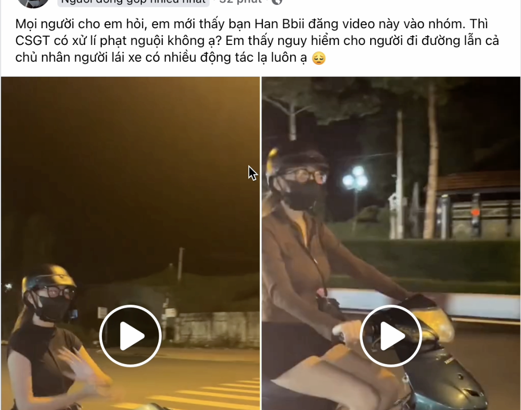 Truy tìm cô gái trẻ lái xe buông tay, làm biểu tượng trái tim Truy tìm cô gái trẻ lái xe buông tay, làm biểu tượng trái tim