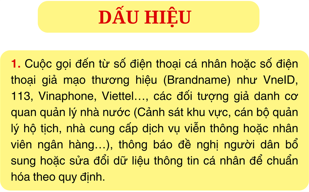 Nhận biết và phòng tránh lừa đảo chuẩn hóa thông tin cá nhân - Ảnh 1.