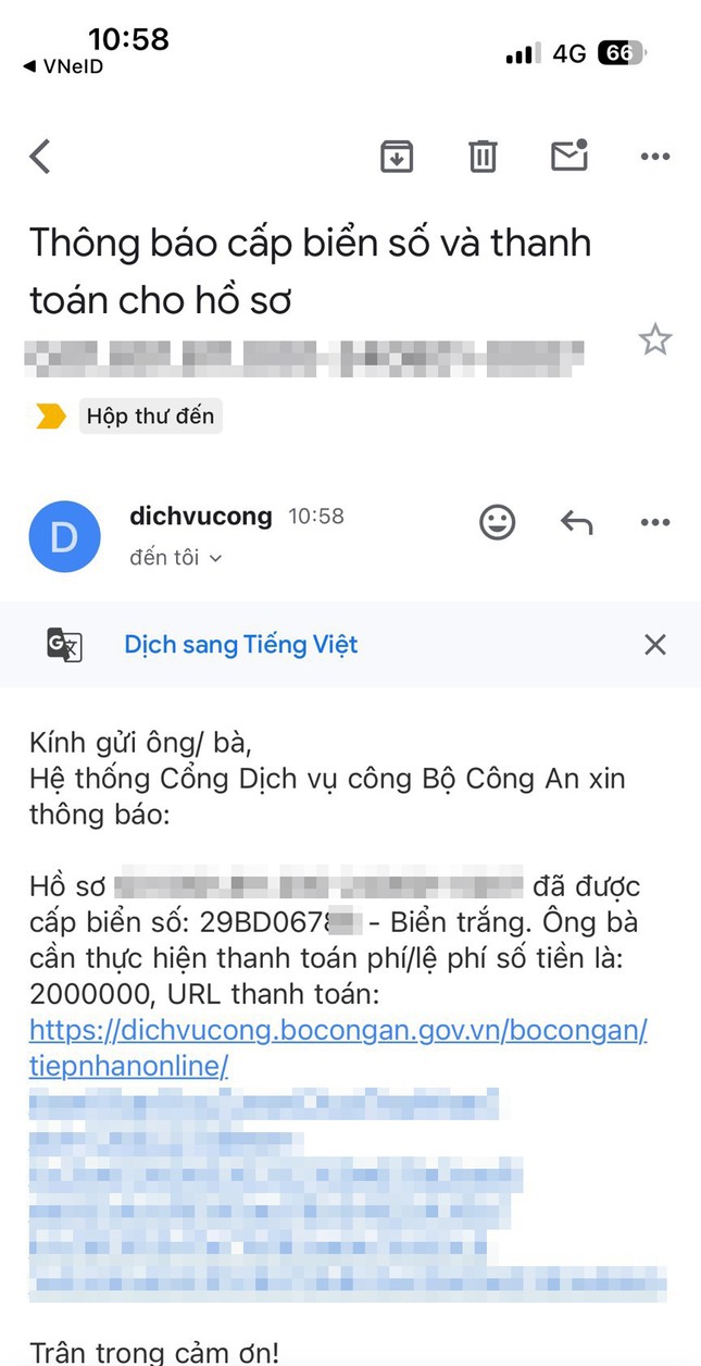 Đã có người bấm biển số thành công trong ngày đầu tiên thực hiện đăng ký xe trực tuyến - Ảnh 3.