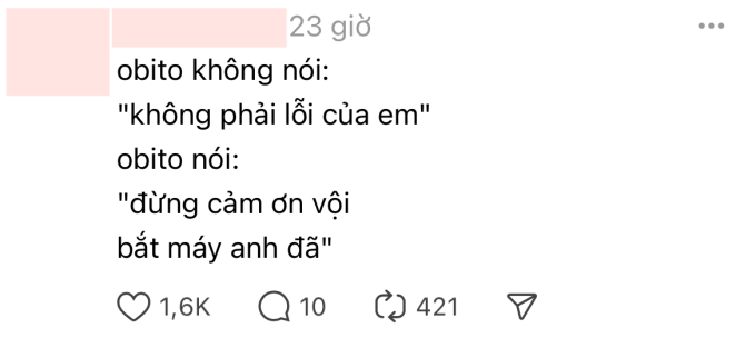 Hot hơn cả bài &quot;phốt&quot; hóa ra là &quot;văn mẫu&quot; tán gái của Obito! - Ảnh 5.