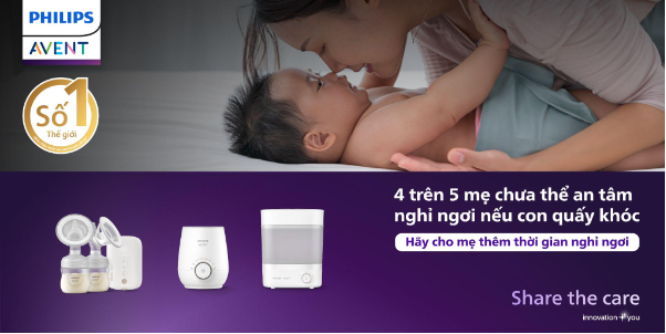 Philips Avent mang đến thông điệp Hãy cho mẹ thêm thời gian nghỉ ngơi! trong chiến dịch Share the care - Ảnh 3.