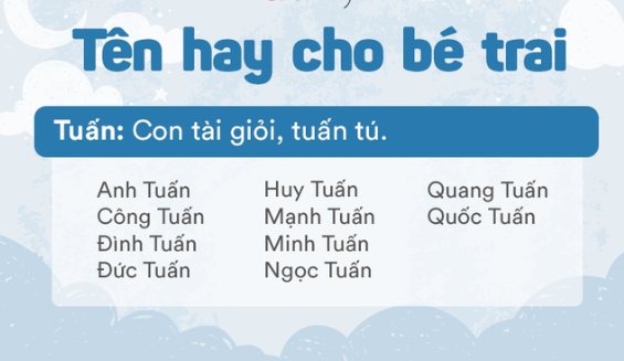 Mẹ nào sắp đón quý tử nên tham khảo ngay những cái tên hay và ý nghĩa cho bé trai tuổi Ất Tỵ 2025 - Ảnh 10.