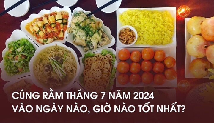 Cúng rằm tháng 7 năm 2024 vào ngày nào, giờ nào tốt nhất? - Ảnh 1.