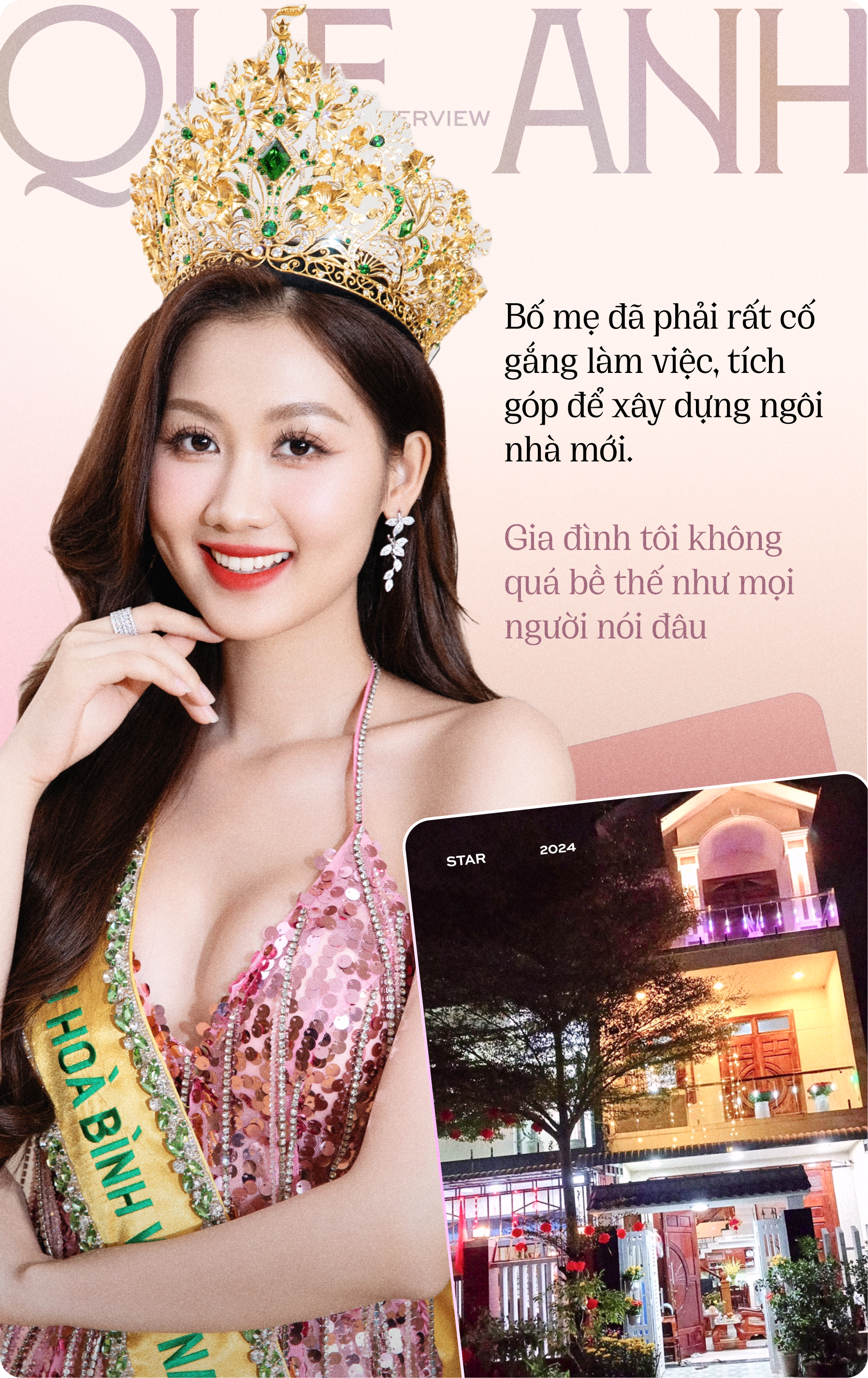 Hoa hậu Quế Anh: &quot;Gia đình tôi không quá bề thế như mọi người nói đâu!&quot;- Ảnh 6.