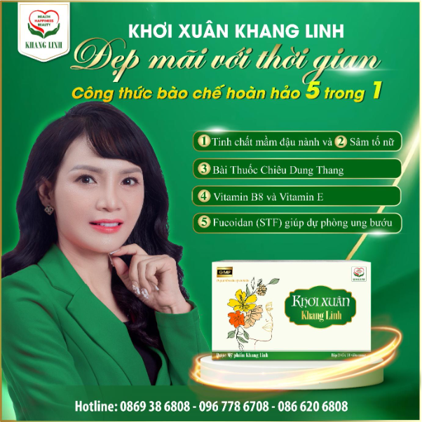 TPBVSK Khơi Xuân Khang Linh hỗ trợ cân bằng nội tiết tố nữ - Ảnh 4.