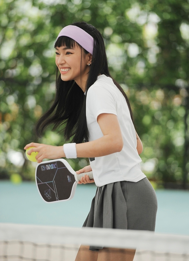 Mỹ nhân Việt khoe dáng trên sân pickleball - Ảnh 7.