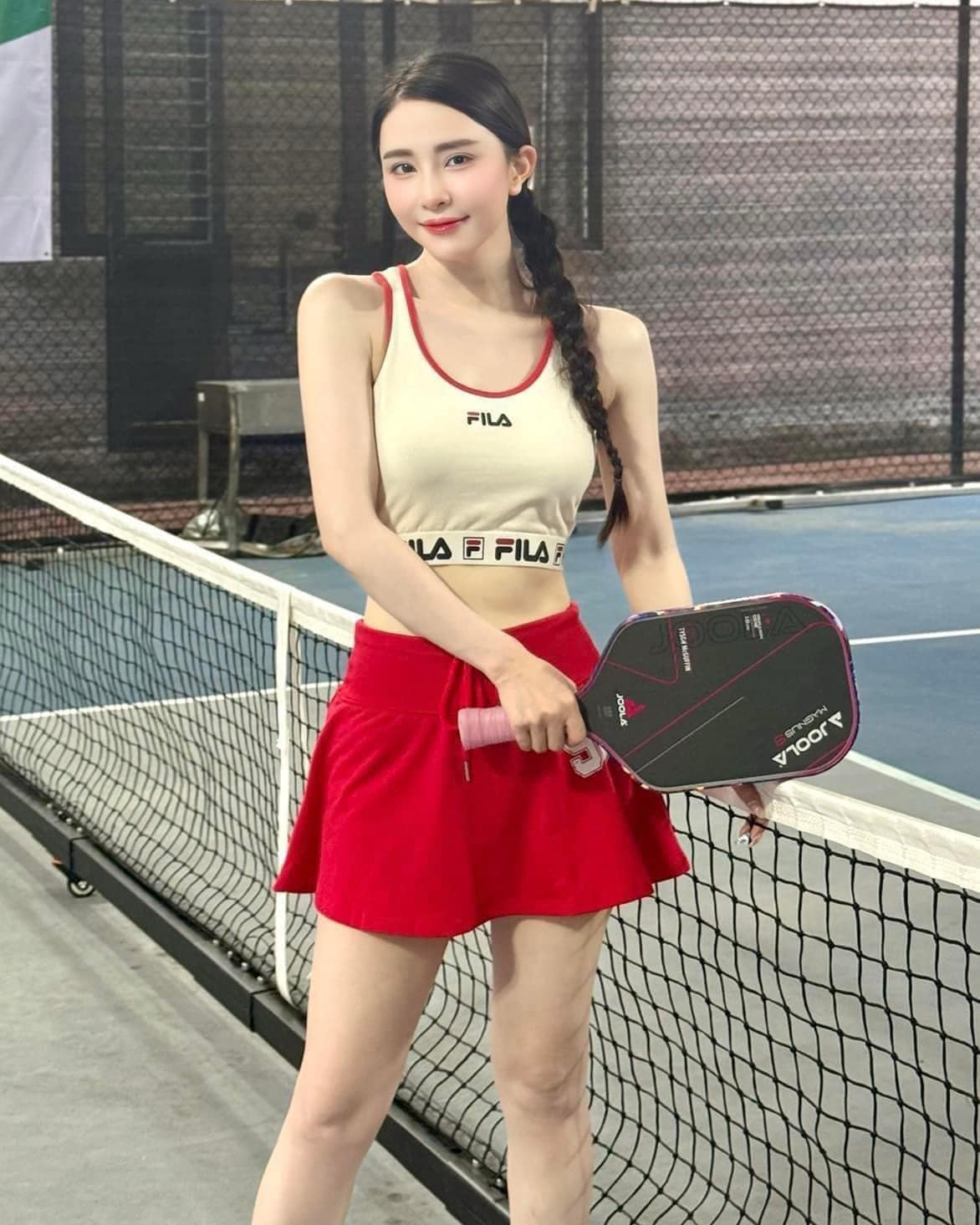 Mỹ nhân Việt khoe dáng trên sân pickleball - Ảnh 1.