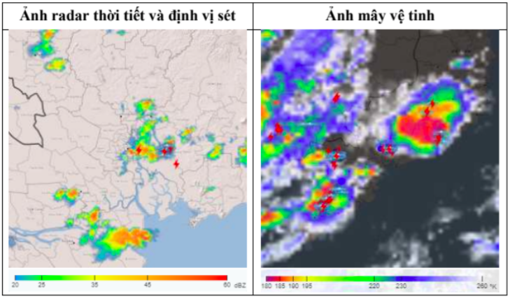  Nhiều quận, huyện TP HCM &quot;hứng&quot; sấm sét liên tục, mưa dông trắng trời- Ảnh 1.