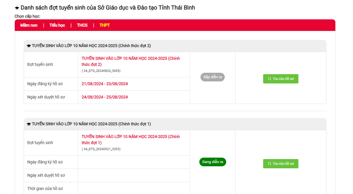 Thái Bình tổ chức xét tuyển lớp 10 công lập lần 2, các thí sinh từ đỗ thành trượt vẫn còn cơ hội - Ảnh 1.