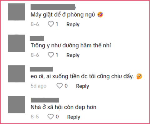 Choáng với căn chung cư có logia SIÊU BÉ, 1 người đứng còn chật: Mua xong chắc kê máy giặt vào phòng ngủ?! - Ảnh 3.