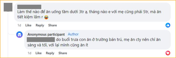 Bảng chi tiêu của mẹ ở TP.HCM khiến ai xem cũng ngỡ ngàng: Mỗi tháng dành 320k làm từ thiện, tiền ăn cả tháng chưa tới 3 triệu!- Ảnh 3.