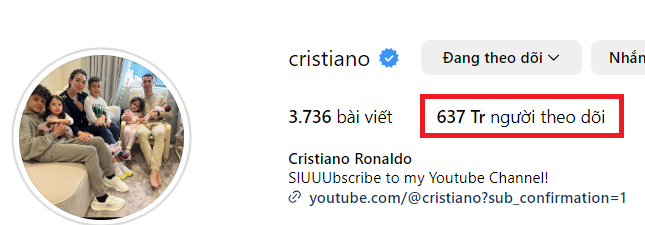 Đỉnh miễn bàn: Ronaldo chính thức đạt 50 triệu lượt theo dõi trên YouTube chỉ sau 6 ngày, gần 1 tỷ lượt theo dõi trên các MXH- Ảnh 2.