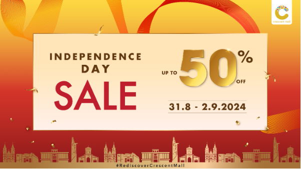 Bão sale đổ bộ mừng ngày Quốc Khánh: Hơn 100 thương hiệu tung ưu đãi lên đến 50% tại Crescent Mall - Ảnh 1.