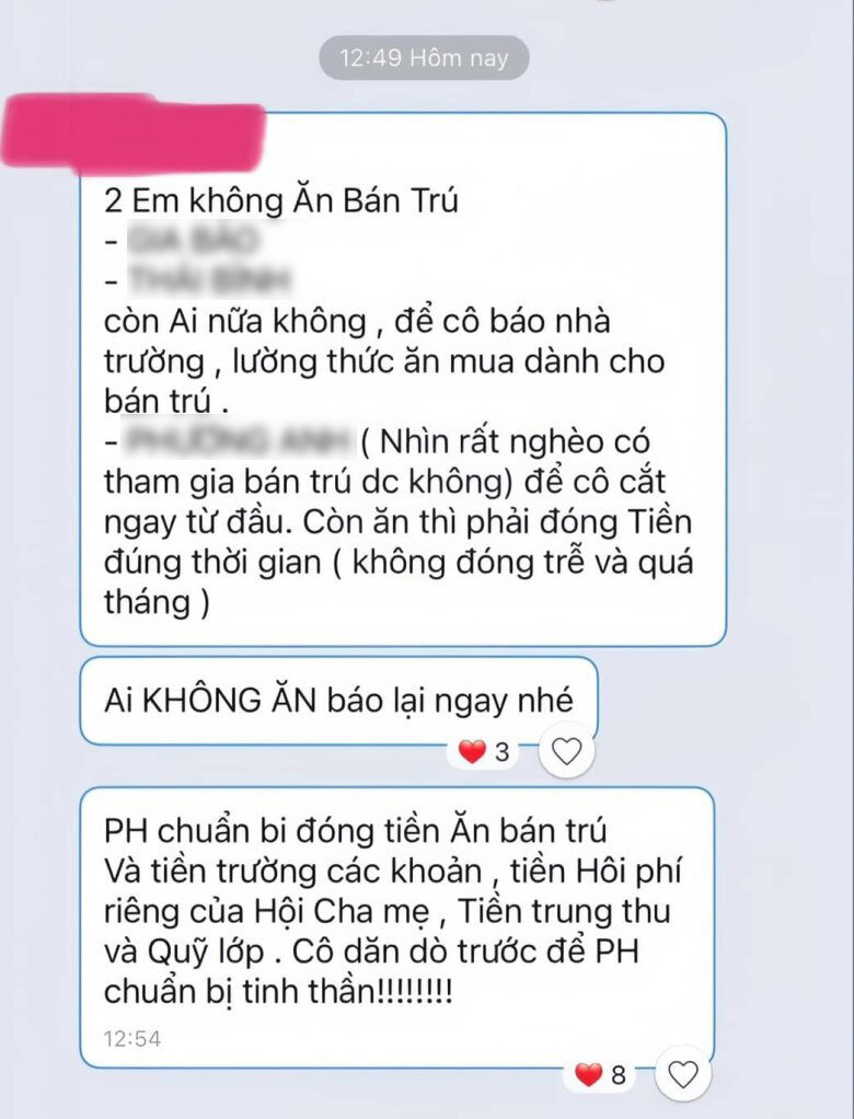 Vụ cô giáo nói học sinh lớp 1 &quot;nhìn rất nghèo&quot;: Phòng GD xác minh, nếu đúng sẽ cử giáo viên khác làm công tác chủ nhiệm - Ảnh 1.