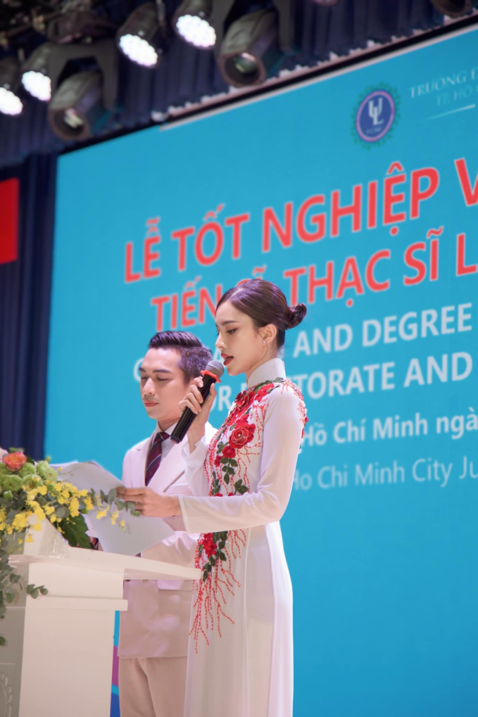 Á hậu được ủng hộ nhất tại Miss Grand Vietnam 2024: Bố mẹ ly hôn sớm, 16 tuổi làm nhiều công việc để kiếm tiền đỡ đần mẹ - Ảnh 6.