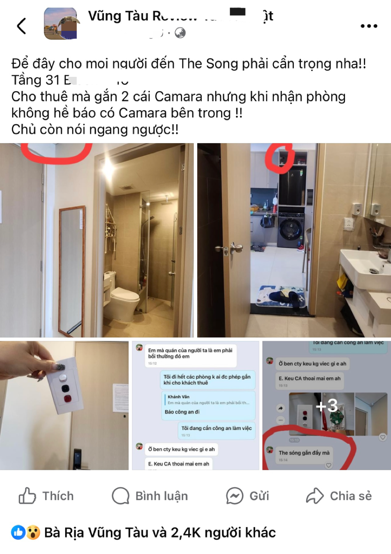 Có được phép lắp camera trong căn hộ cho thuê?- Ảnh 1.