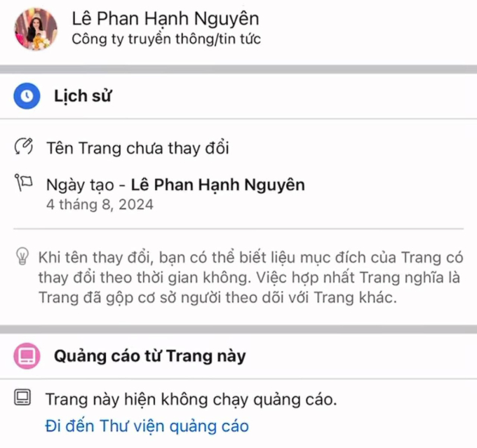 Thông tin chính thức về việc tại sao Quế Anh được công ty lập fanpage Hoa hậu từ khi chưa đăng quang - Ảnh 4.