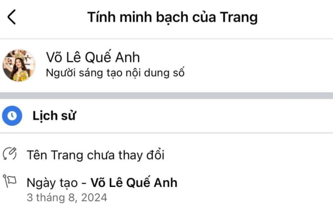 Thông tin chính thức về việc tại sao Quế Anh được công ty lập fanpage Hoa hậu từ khi chưa đăng quang - Ảnh 3.