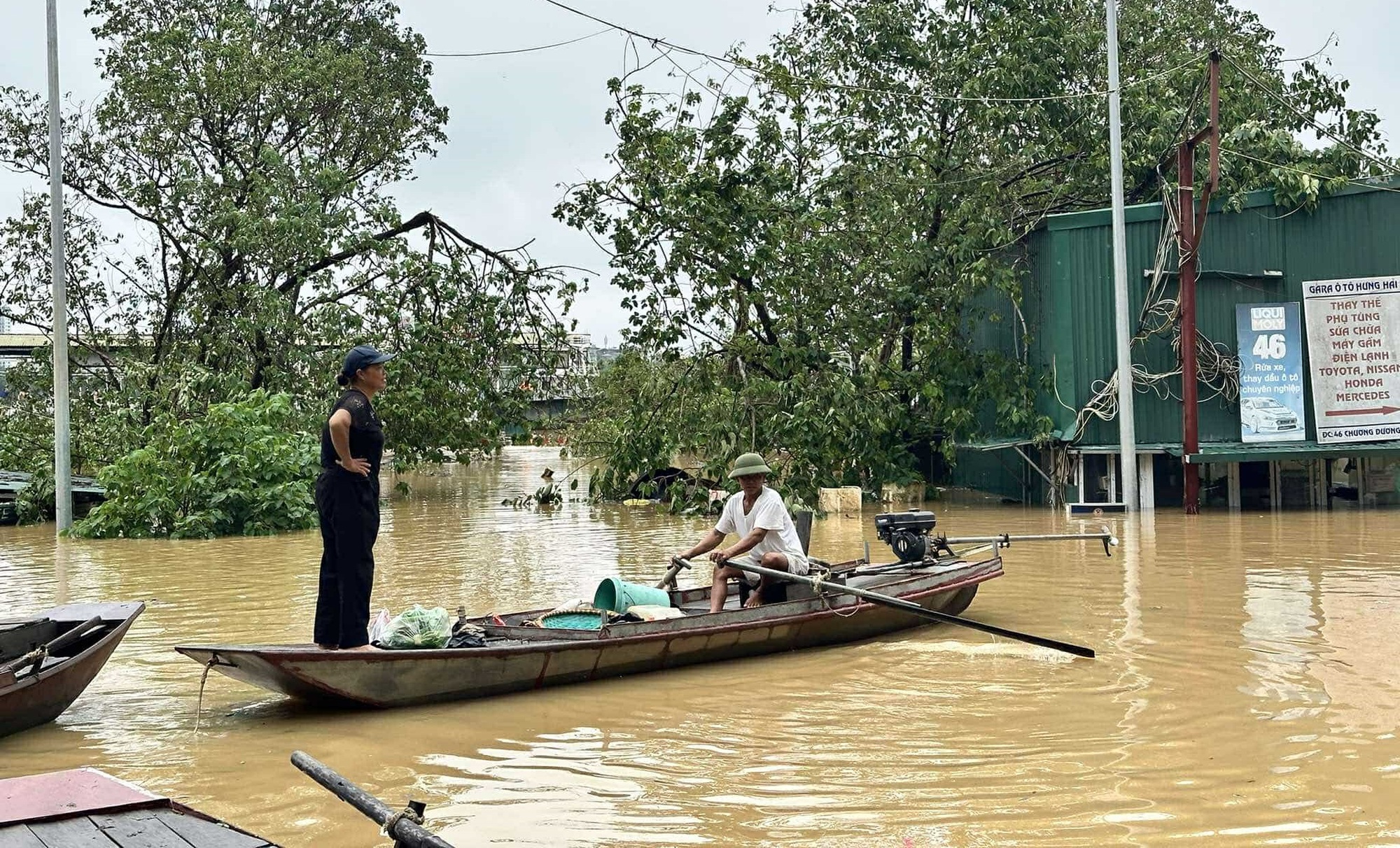 Lũ đặc biệt lớn trên nhánh chính của sông Hồng, vượt mức lũ lịch sử 56 năm- Ảnh 1.