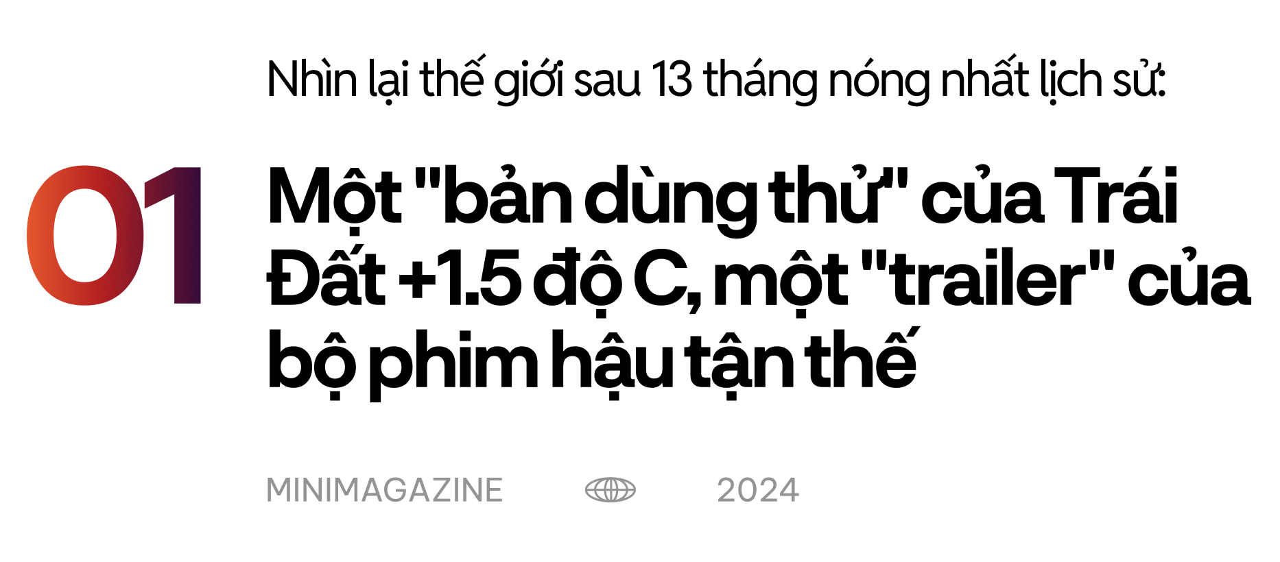 Hết siêu nắng nóng lại đến cuồng phong bão lũ: Chúng ta đang ở trong 