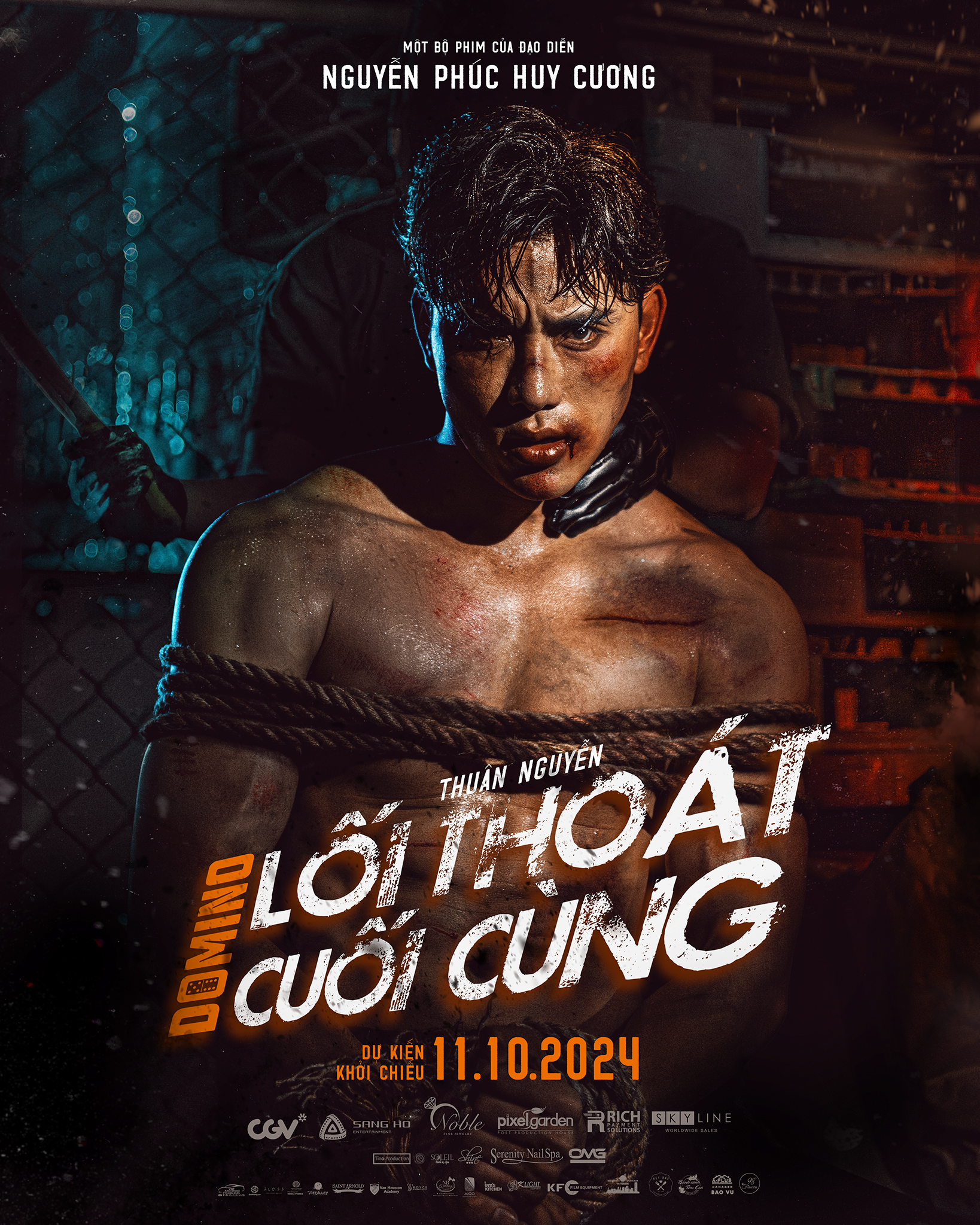 Poster chính thức phim Domino - Lối Thoát Cuối Cùng