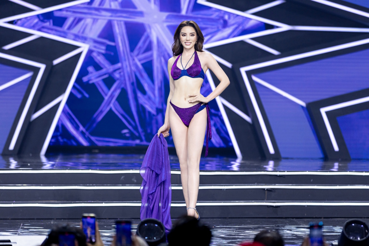 Kỳ Duyên, MLee trình diễn bikini đẹp nhất đêm bán kết Miss Universe Vietnam 2024 - Ảnh 2.