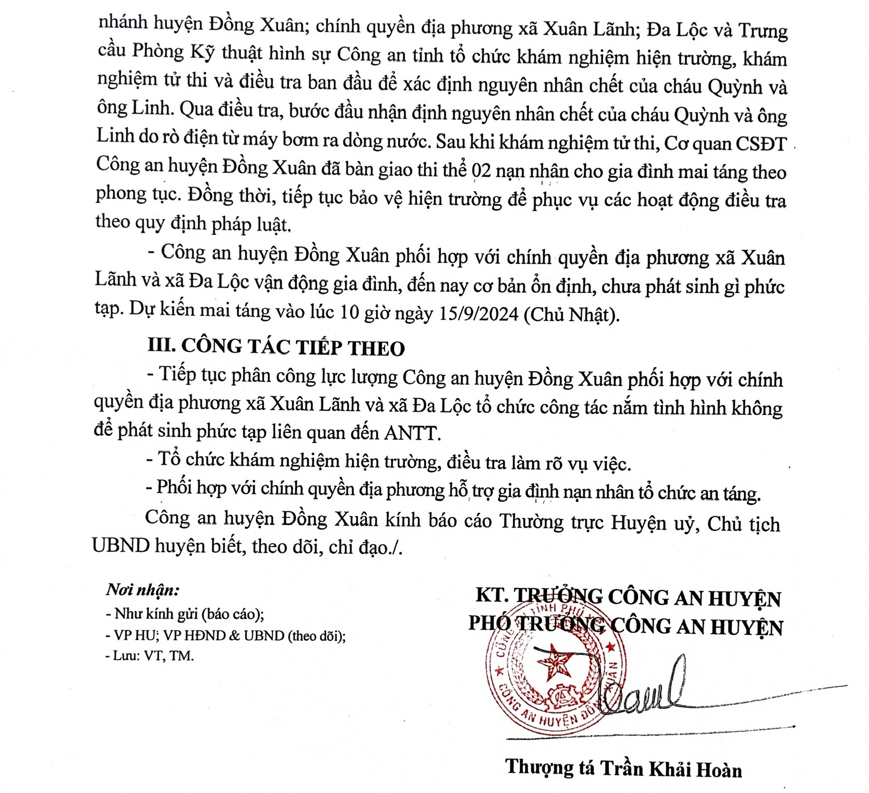 Rò điện máy bơm nước nhà máy đá, cha con nông dân tử vong thương tâm- Ảnh 2.